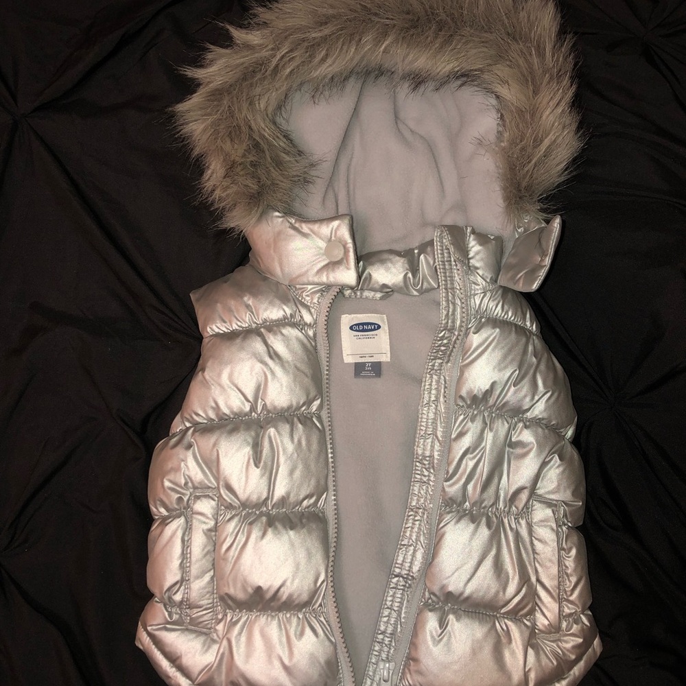 Metallic vest